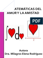 Las Matemáticas Del Amor y La Amistad Libro Sin Revisión Autora Milagros Elena Rodriguez