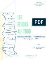 B Thematique: Ibliographie