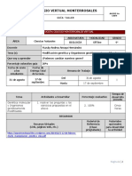 SEMANA 8 Y 9 - Modificación Genética y Organismos Genéticamente Modificados