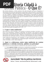 Auditoria Cidadã à Dívida Pública