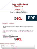 Analysis and Design of Algorithms: Session - 3