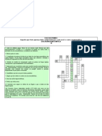 Cruzadinha Matemática - 18