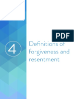4 - Definitions of Forgiveness and Resentment