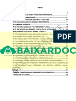 Formulas de Grafiatotexturatintasselador e Massa Corrida