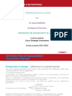 Cours Strégie Licence s6-2022