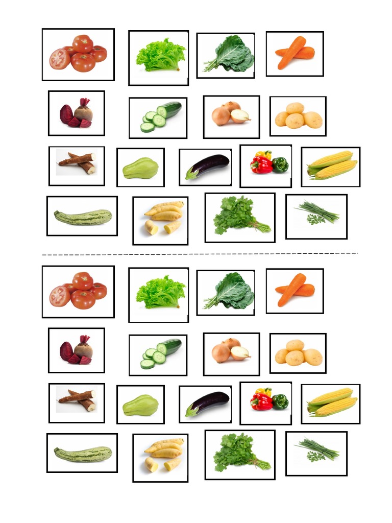 Legumes para Recortar | PDF