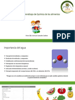 Estados Físicos Del Agua, Efecto de Los Solutos y Distribución Del Agua en Alimentos