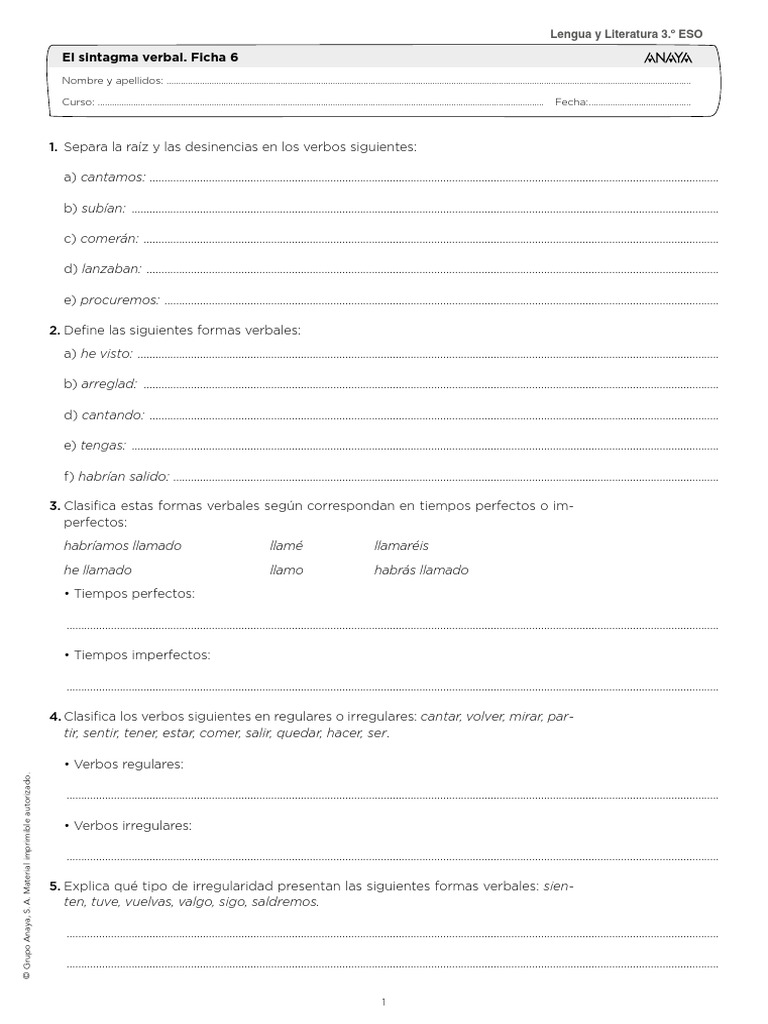 fichas-lengua-anaya-3-eso-pdf-verbo-morfolog-a-ling-stica
