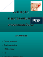 Avaliação fisioterapêutica uroginecológica