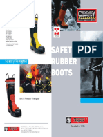 Safety Rubber Boots: Forestry Firefighter