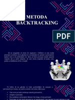 Metoda Backtracking