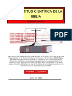 LA EXACTITUD CIENTIFICA DE LA BIBLIA