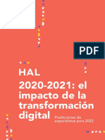 La transformación digital y las predicciones para 2022