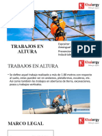 Trabajos en Altura y en Caliente