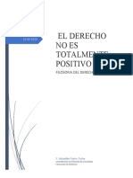 El Derecho No Es Totalmente Positivo