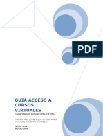 Acceso Curso Virtual Ceims Gms