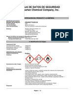 Hoja de Datos de Seguridad Spartan Chemical Company, Inc.: 1. Identificación Del Producto Y La Empresa