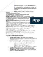 Jornadas de Trabajo y Sus Principales Características