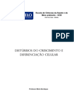 Apostila Disturbios Do Crescimento e Diferenciacao Celular