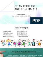 PPT GANGGUAN PERILAKU(PERILAKU ABNORMAL)