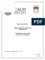 ACTIVIDADES DE APLICACIÓN (Primeras Tres Actividades)