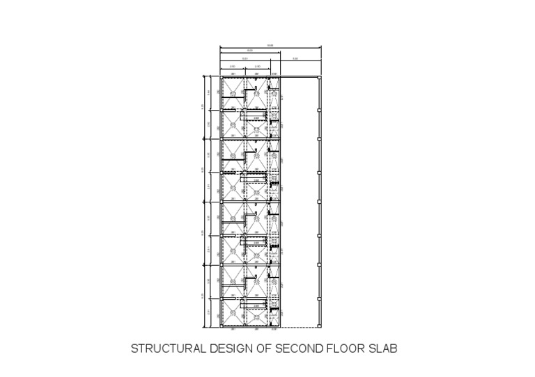Structural Design of Second Floor Slab | PDF