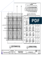 Roof Framing Plan Schedule of Beam: Fascia Frame Detail