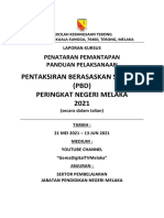 Laporan Kursus Penataran Pemantapan PBD