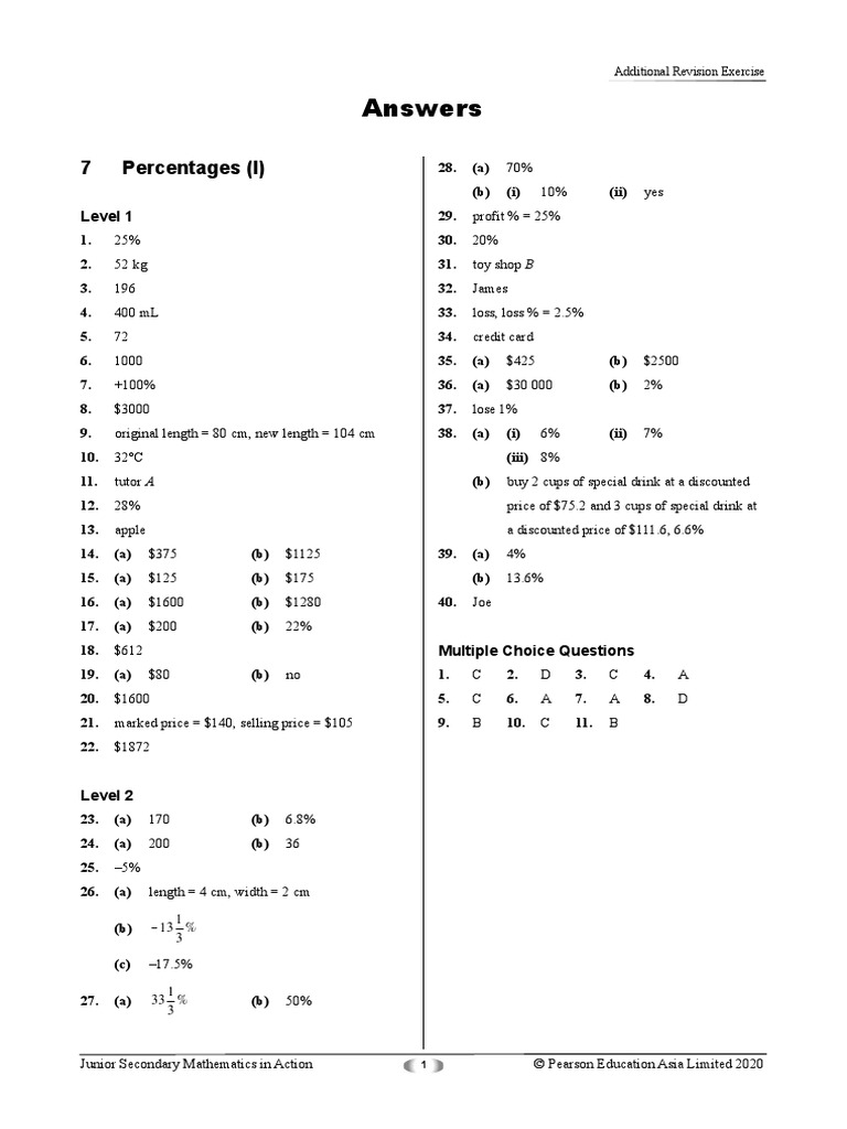 Supplementary Exercises (Ch.7, 8, 10) - Ans | PDF | Algorithms ...