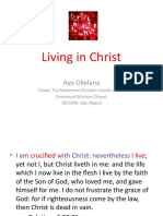 Living in Christ: Ayo Okelana