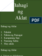 Bahagi NG Aklat