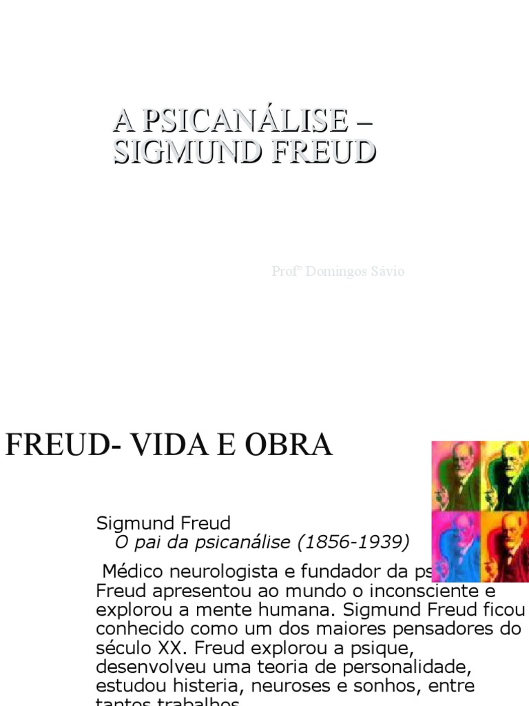 Freud Explica: Entenda Sete Conceitos Básicos Da Psicanálise – IAQJW