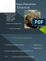 Psicología Humanista - Existencial