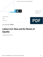 Latino - A Art - Race and The Illusion of Equality - Art21 Magazine