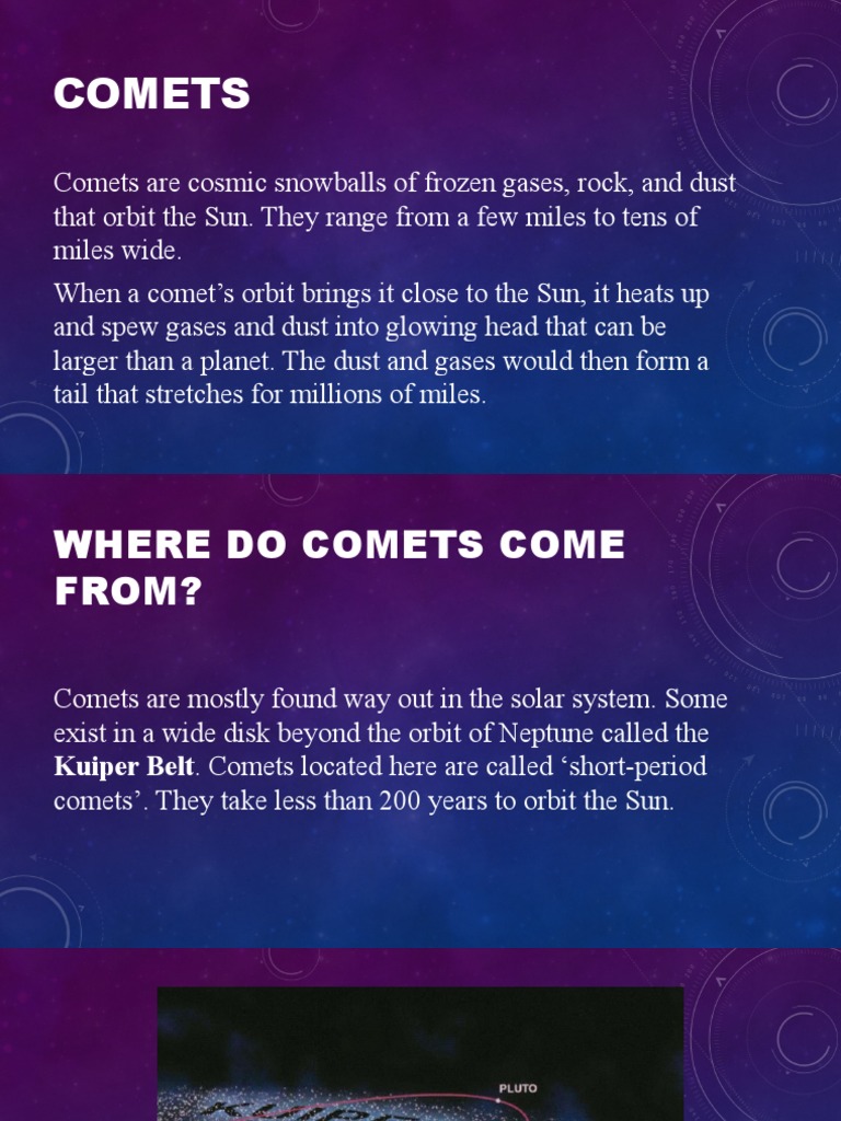 Understanding Comets and Asteroids | PDF | Social Science | Science ...