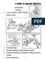 Normas para Cuidar El Aparato Digestivo