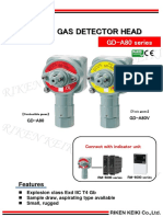 Riken Gas Detector Head: GD-A80 Series