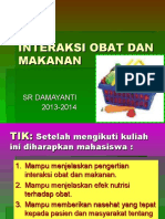 Interaksi Obat Dan Makanan 2013-2014