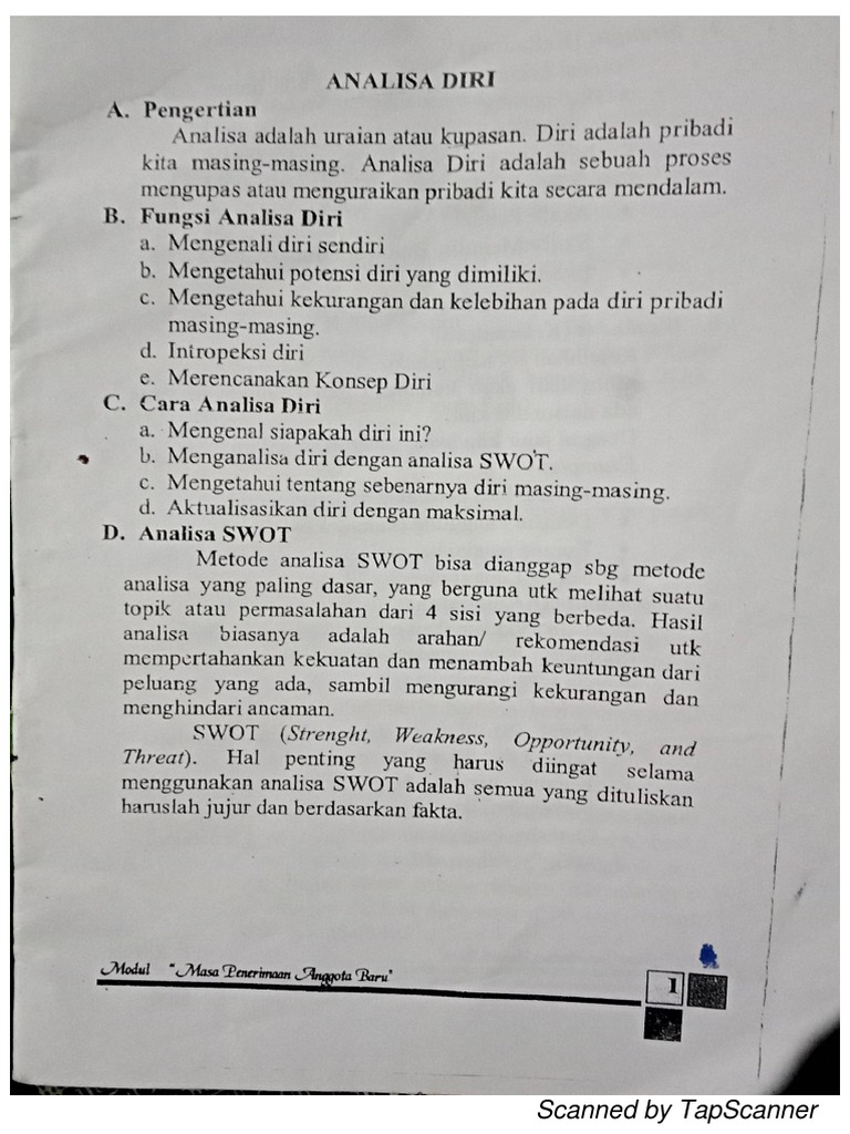 Materi Mapaba Pmii | PDF