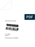 Patch Panel de 48 Ptos Cat. 5e Amp