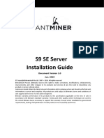 S9 SE Server Installation Guide: Document Version 1.0 Jun. 2019