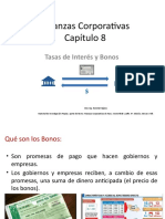 Material Capítulo 8 Tasas de Interés y Valuación de Bonos