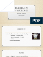 Nephrotic Syndrome: DR Naing Naing Oo Senioturer