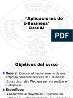 Aplicaciones de e Business Clase 02