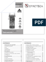 MU Multimetro de Gancho KBS PA720 Eproteca