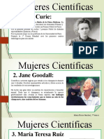 afiche de mujeres cientificas