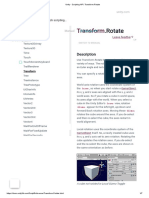 Unity - Scripting API - Transform - Rotate