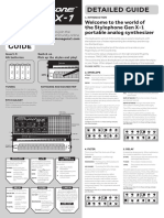 Detailed Guide: Welcome To The World of The Stylophone Gen X-1 Portable Analog Synthesizer