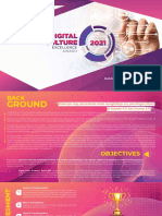 Digital Culture Excellence Award Flyer - 2