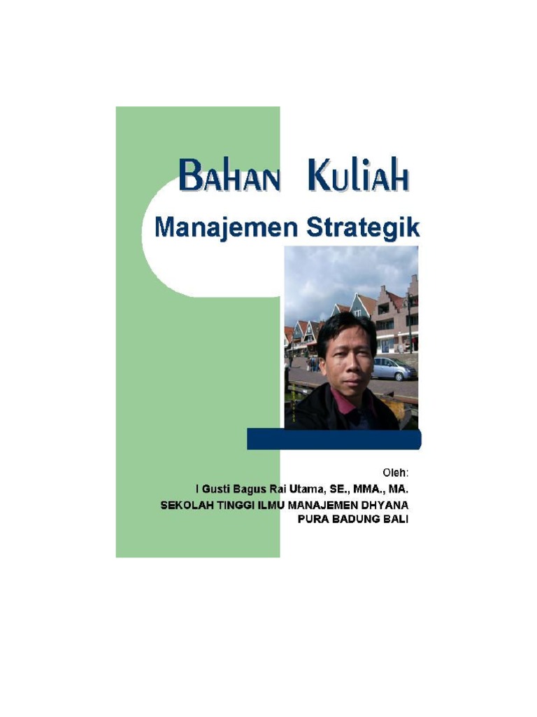 Man Strategi K 1 | PDF | Bisnis